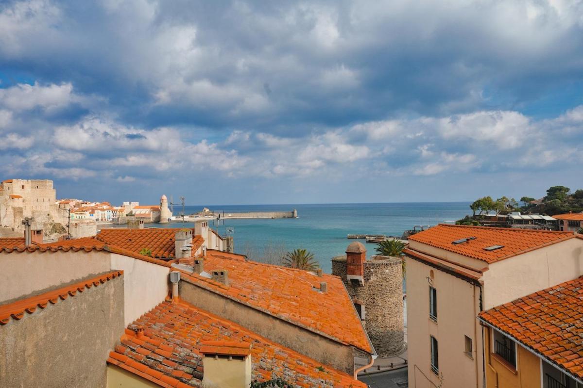 Le Mirador Duplex Avec Vue Mer, Clim Et Garage Appartement Collioure